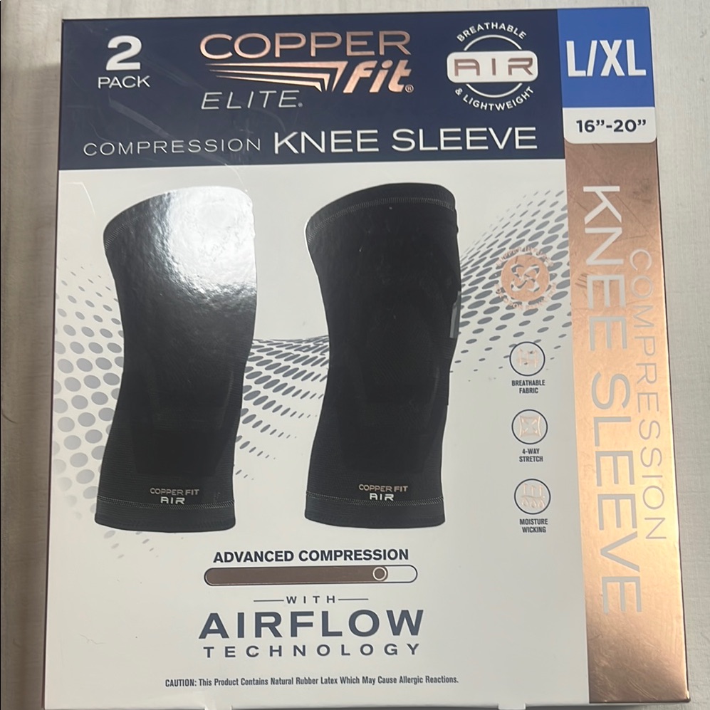 Elite Compression Knee Sleeve  Black